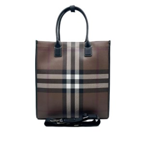 Сумка Burberry Check and Leather Tote S1295
